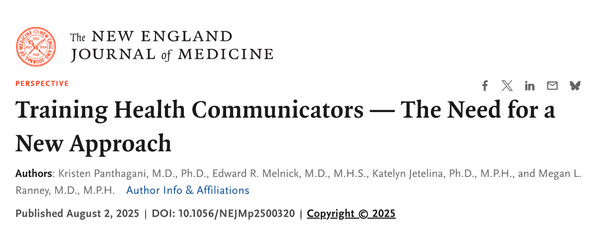 We need to train more health communicators